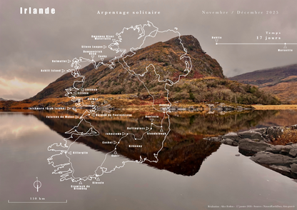 Carte de voyage personnalisée sur mesure parfait poster pour ta déco