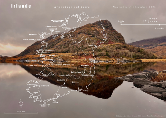 Carte de voyage personnalisée sur mesure parfait poster pour ta déco