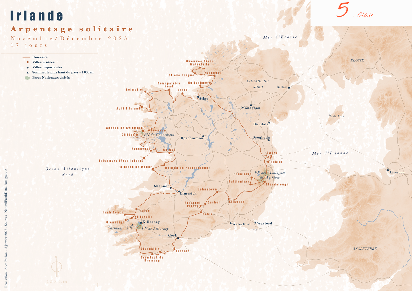 Carte de voyage personnalisée sur mesure parfait poster pour ta déco