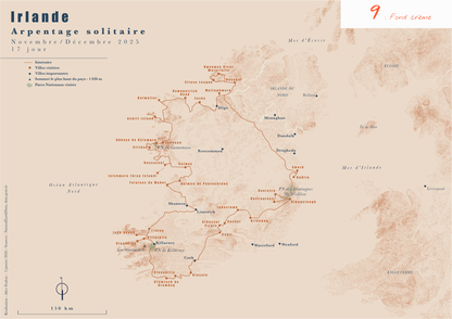 Carte de voyage personnalisée sur mesure parfait poster pour ta déco