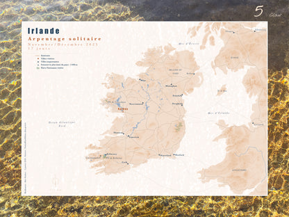 Offre une carte de voyage personnalisée à un proche