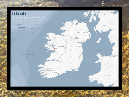 Carte de voyage personnalisée sur mesure sur graphisme et sur photographie